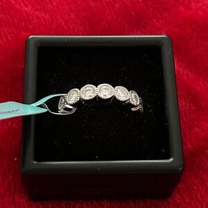 Moissanite Diamond eternity band size 7‎ Retail $300